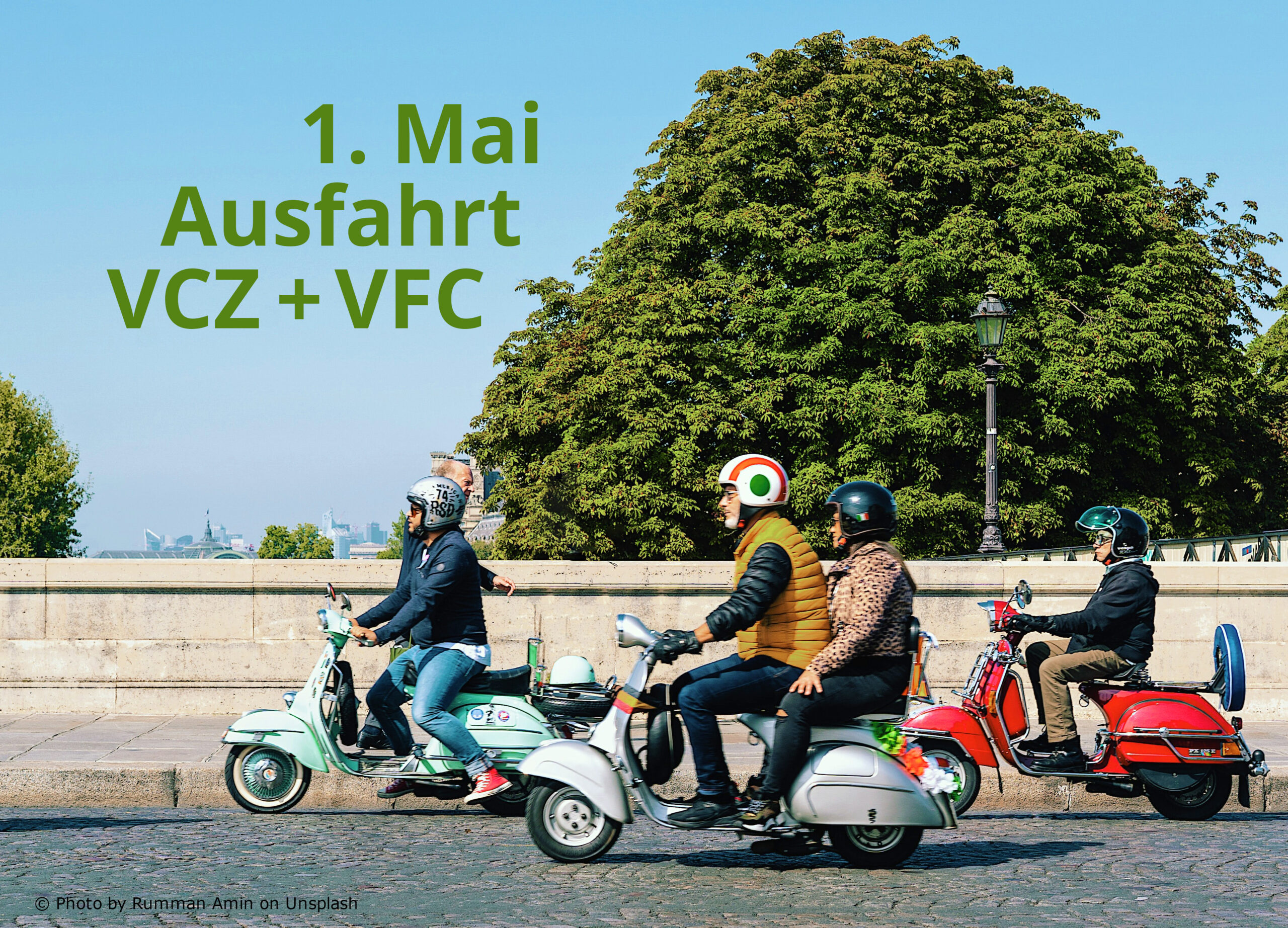 1. Mai Ausfahrt VCZ und VFC